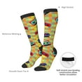 thumbnail image 6 of Fotbe 90s Audio Tape print Women's Men's Novelty Crew Socks Cotton Socks Knee High Socks for Walking,Running,Nurses,Pregnancy, 6 of 8
