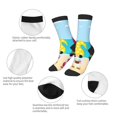 thumbnail image 3 of Sigee Gnomes On The Beach for Premium Children's Socks Unisex School Kids Boys Girls,Soft and Comfy Kids' Socks, 3 of 5