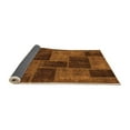thumbnail image 2 of Ahgly Company Indoor Rectangle Patchwork Orange Transitional Area Rugs, 8' x 12', 2 of 4