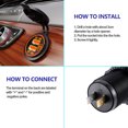 thumbnail image 4 of Muyoka Toma de encendedor de cigarrillos para coche, puerto USB dual, adaptador de corriente, cargador, divisor de carga rápida Muyoka Hogar, 4 of 7