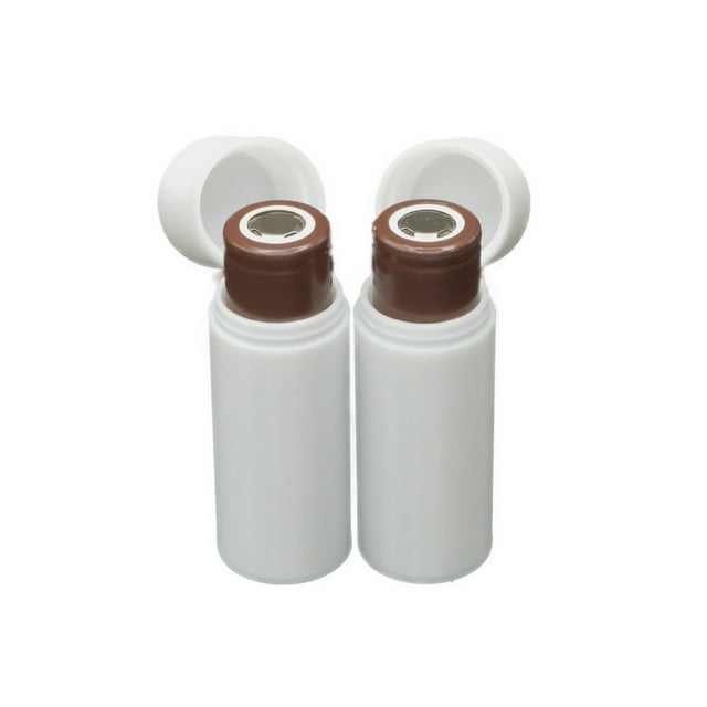 Étui Mince pour Pile 18650, Contient 1 Pile 18650 (Lot de 2)