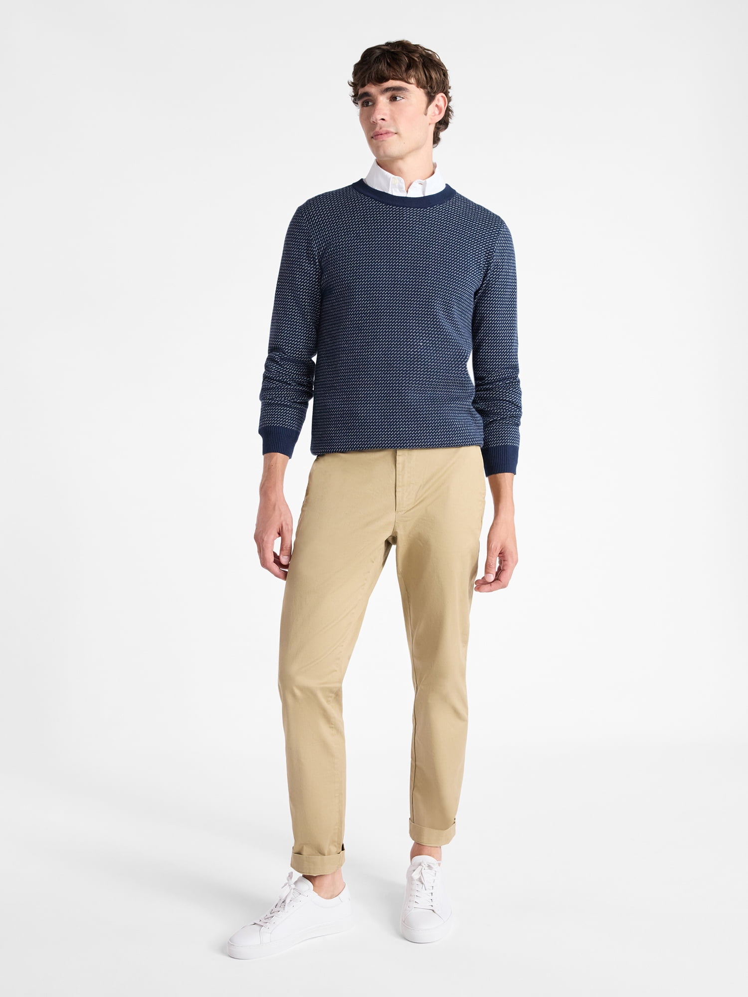 Free Assembly Nordic Stitch Sweater, Size XS-3XL