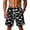 White_#09, variant on Men's Halloween Haunted House Printed Cotton Pajama Shorts Comfort Elastic Waist Night Sleep Shorts,Saffron 3XL