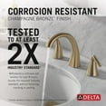 thumbnail image 2 of Delta Faucet 35840LF-CZ Arvo Largement Utilisé, Bronze Champagne, 2 of 5