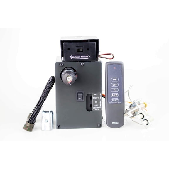 Skytech Manual Hi/Lo Spark to Pilot Gas Valve Kit with On/Off/Hi/Lo Remote