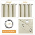 thumbnail image 4 of Cortinas Divisorias RYB HOME 3 en 1 con Aislamiento Acústico y Oscurecimiento Beige, 4 of 9