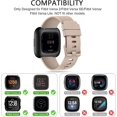 thumbnail image 2 of czcpp-Sport Bands Compatible with Fitbit Versa 2 Bands/Fitbit Versa Bands/Versa Lite/Versa SE, Classic Soft Sport Replacement Wristbands for Fitbit Versa 2 Smart Watch Women Men, 2 of 4