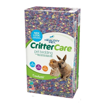 Healthy Pet CritterCare Confetti Bedding, 23L