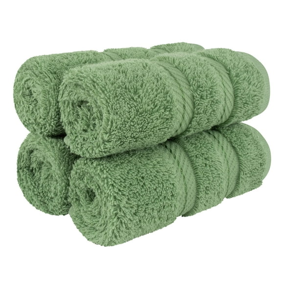 Juego de toallitas American Soft Linen 100% algodón turco, 4 piezas