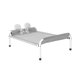 thumbnail image 3 of Cama elevada para gatos, resistente, portátil, lavable, extraíble, cómoda y transpirable. Gris, 3 of 9