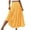 #250409A156 Yellow, variant on Aloohaidyvio Womens Boho Floral Print Elastic High Waist Pleated A Line Maxi Skirt