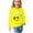 Yellow1, variant on Qingpeng Toddler Boys Girls Basic Shirt Kids Casual Slim Cute Print Shirt Round Neck Long Sleeves Pullover Shirt Top