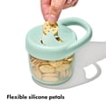 thumbnail image 2 of OXO Tot Vaso para Snack con Tapa – Paquete de 2, Ópalo y Flor, 2 of 5