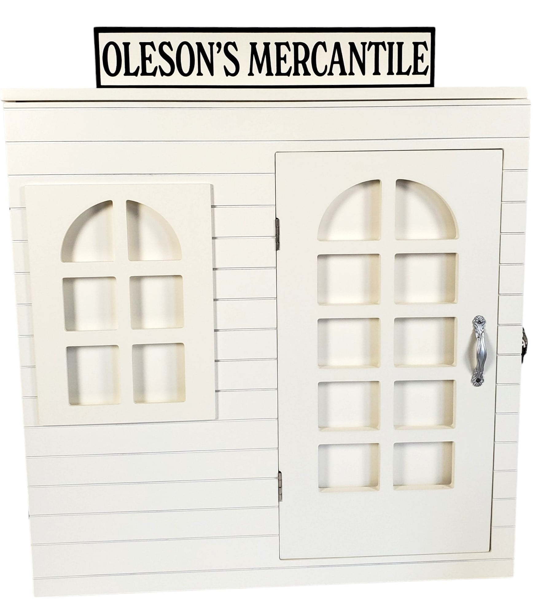 THE QUEEN'S TREASURES 18" Doll Furniture, Little House on The Prairie Oleson's Mercantile General Store Play Set, Compatible with 18 Inch American Girl Dolls, Fully Assembled. ACCESSORIES NOT INCLUDED