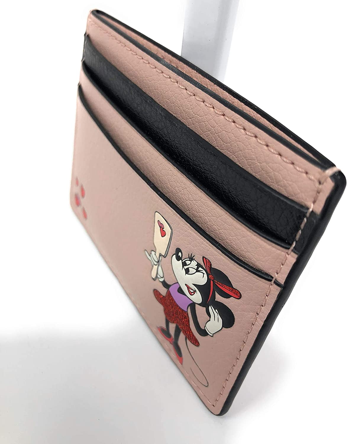 Kate Spade New York x Minnie Mouse Small Slim Cardholder in Pale Vellum Multi
