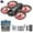 Black-115, variant on AuroraX Drone with Dual Camera Fpv 1080p Hover Drones with 3d Flips One Key Take Off/Land 3 Speed Modes Foldable Quadcopter Toy Gift for Adults and Boys Girls