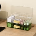 thumbnail image 4 of Charging Plug Box Storing Transparent Convenient Dressing Table Earphone Line Organizer Case, 4 of 5