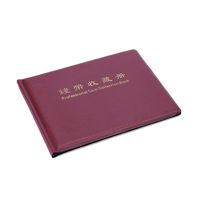 Agiferg Album de Collection de Pièces de Monnaie 240 Pochettes Porte-Pièces Commémoratifs Cadeaux