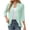 Mint Green, variant on 3/4 Sleeve Cardigan for Women Lightweight Open Front Cardigan Curved Hem Fall Work Office Casual Layer Top,S