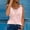 Pink, variant on Baorden Women's Casual Tops Lace Stitched Shirt Sleeveless T-Shirt Tops