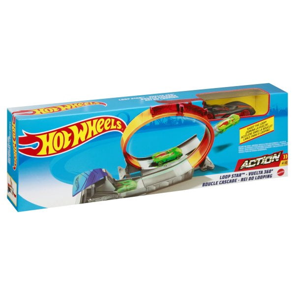 Hot Wheels Action Energy Track Set Playset with Cars & Loops BRAND NEW 