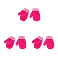 thumbnail image 1 of Manoplas Minnieouse para niños calentador de manos exteriores accesorio de ropa cubierta térmica color naranja, 1 of 6