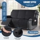 thumbnail image 3 of Funda reclinable TAOCOCO para 3 plazas, 195 cm, impermeable, negra, 3 of 8