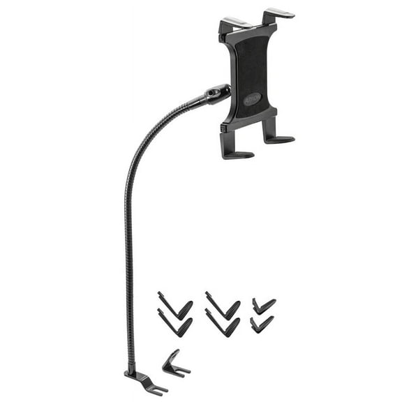 Arkon TAB192L28 Car or Truck Seat Rail Universal Slim-Grip® Tablet Mount with 28 inch Gooseneck