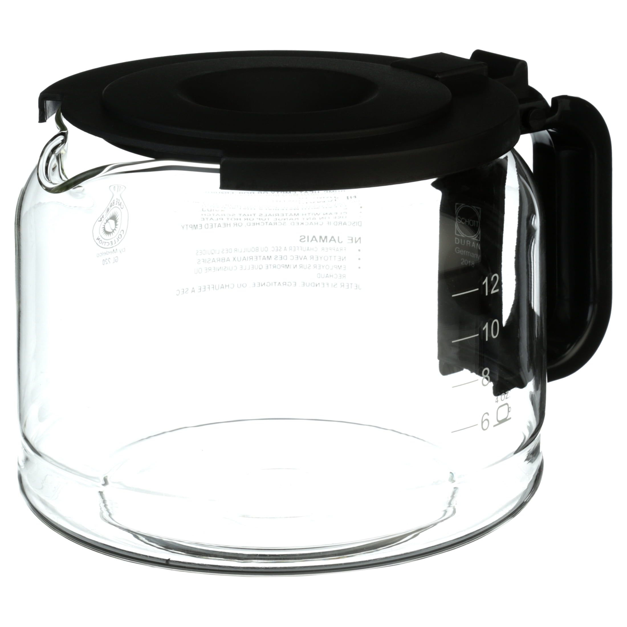Medelco 12 Cup Cafe Brew Universal Replacement Coffee Carafe 1-GL312-BL-4,  1 - Fred Meyer