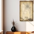 thumbnail image 4 of Edina Vintage Map Prints Canvas, Missouri Map Art Canvas, Canvas, Edina Map City style vintage Canvas , Canvas Wall Art, Street Map Artwork Canvas, 4 of 6