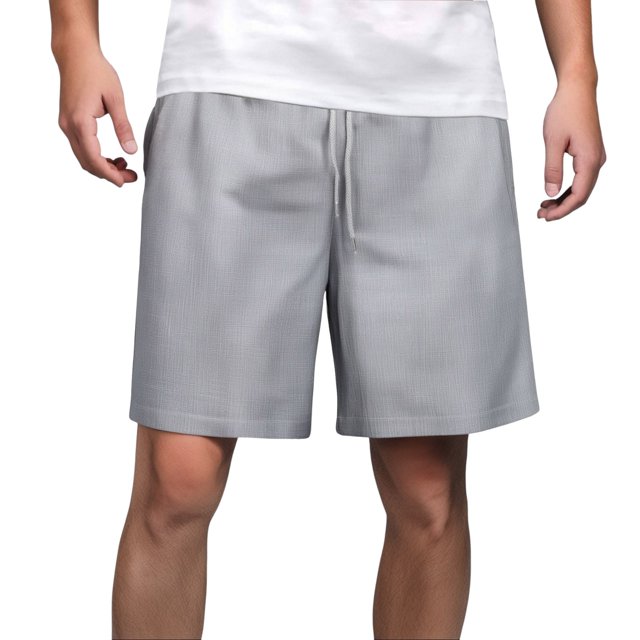 Xdzjlr Shorts Mens,Spring Summer All Solid Color Painting Plus Size Trouser Fashion Beach Pockets Comfortable Men's Athletic Shorts