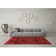 thumbnail image 3 of Ahgly Company Indoor Square Persian Red Traditional Area Rugs, 7' Square, 3 of 4