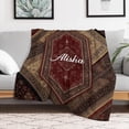 thumbnail image 5 of Bohemia Blanket Throw Blankets Warm Cozy Lightweight Couch Blanket Stuff Gifts for Women Mom Teens, 5 of 6