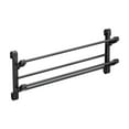 thumbnail image 1 of Wall-Mounted Easy Fold Shoe Rack with Adhesive Suspension, Tilt Angle For Space-Saving & Quick-Install for Home Use (19.68in), 1 of 8