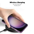 thumbnail image 4 of For Samsung Galaxy S24 / SM-S921 Hard Crystal Back Transparent Edge Camera Protection Magnetic Car Mount Holder Magsafe Wireless Charging Shockproof Hybrid Case Cover Rose Gold, 4 of 7