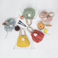 thumbnail image 3 of Bolsas de viaje para cosméticos de pana: almacenamiento versátil para artículos esenciales de mujer, regalos elegantes para cualquier ocasión (azul), 3 of 3
