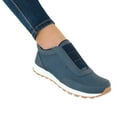 thumbnail image 3 of Tawop Womens Tennis Shoes Slip On Walking Casual Comfort Sneaker Soft Blue Size 9.5, 3 of 5