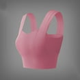 thumbnail image 5 of Hinvhai Woman Sexy Top Bra No rims Underwears Base Vest Style Sports Base Underwears On Clearance Pink 4(S), 5 of 7