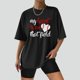 thumbnail image 2 of Camisas sexy de verano para mujer Blusa regular estampada con cuello redondo y manga corta OAVQHLG3B Store lin121212, 2 of 5