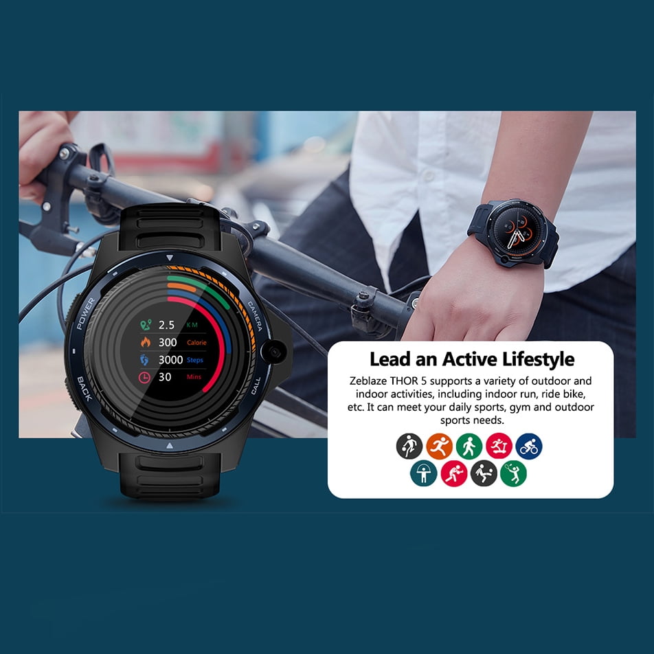 zeblaze thor 5 dual chipset technology 4g lte