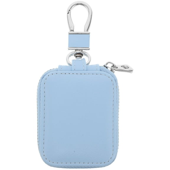 WHAMVOX Mini Earphone Storage Bag Universal Earbud Case Organizer with Clip for Earphone in Ear Earbud Card USB Charging Cable