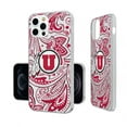 thumbnail image 3 of Utah Utes iPhone Paisley Design Clear Case, 3 of 7