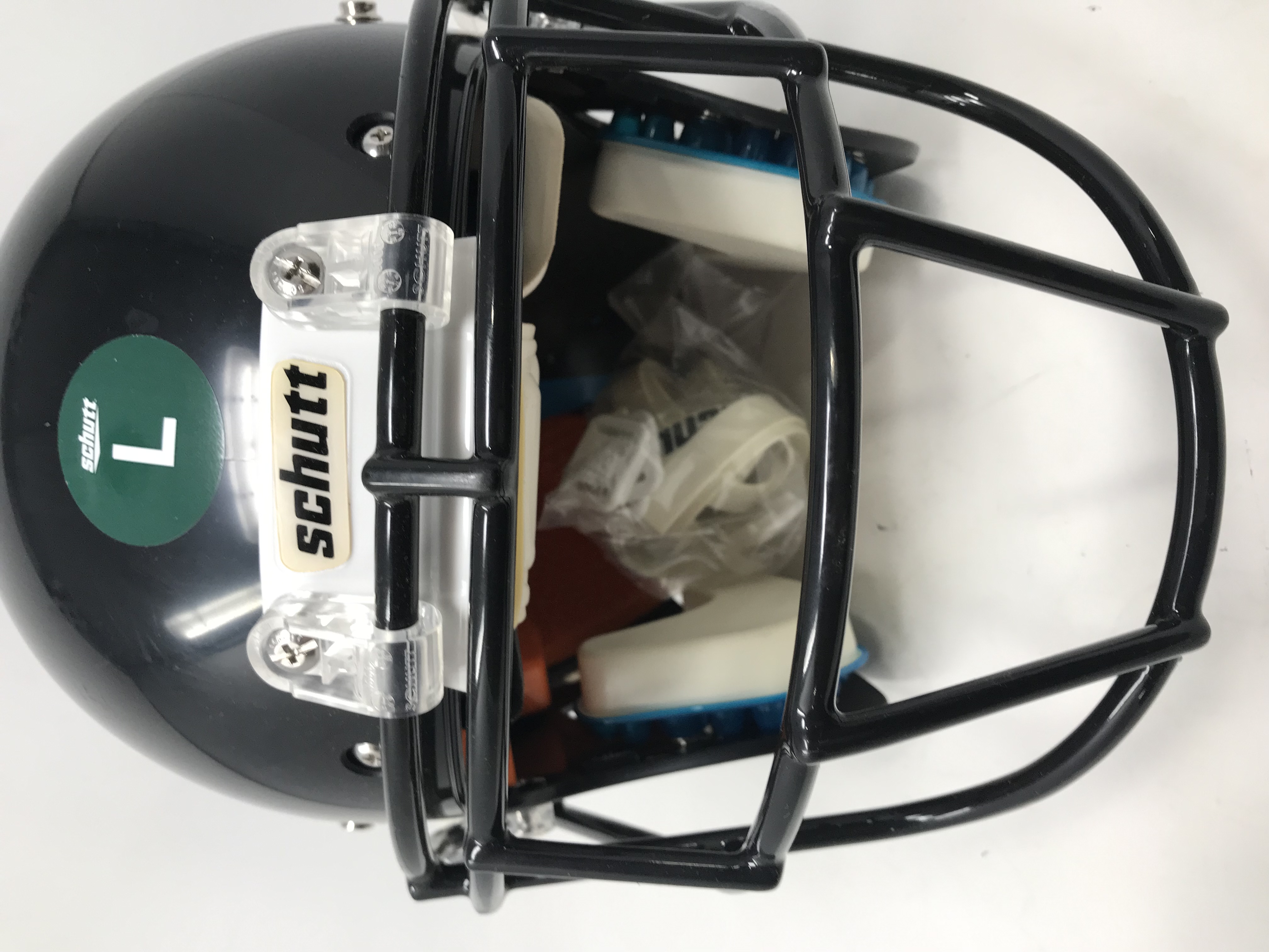 New Schutt XP Hybrid Youth Large Football Helmet Black/Black 799003