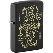 Zippo 46290 Masked Joker Design Metal Windproof Pocket Lighter