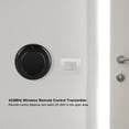 thumbnail image 1 of Transmisor inalámbrico, 433 MHz RF EV1527 Control remoto inalámbrico con botón Transmisor de control remoto inalámbrico Durabilidad probada en el tiempo, 1 of 10