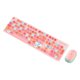 thumbnail image 2 of 104 N620 Punk Mecáco Mouse Gaming Set Cute Pink Lindo rosa shamjiam teclado de ratón para juegos, 2 of 7