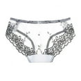thumbnail image 3 of Womens Lace Trim Panties Underwear Floral Lace Sexy Bikini Panty Seamless Underpants, 3 of 8