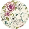 thumbnail image 5 of SAFAVIEH Wyndham Mira Floral Rose Wool Runner Rug, Ivory/Multi, 2'3" x 7', 5 of 11
