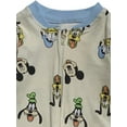 thumbnail image 5 of Disney Baby Boys' Mickey Mouse 2 Pack Footed Coverall Set, Sizes 0-9M, 5 of 6