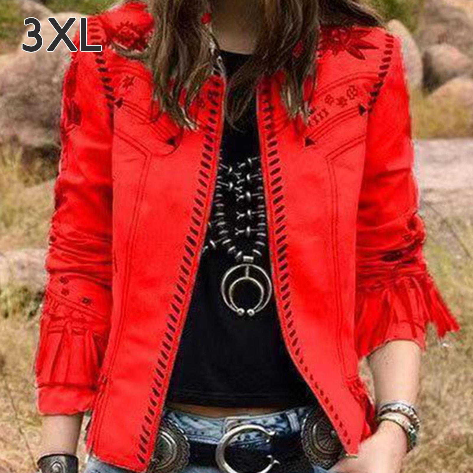 red tassel jacket